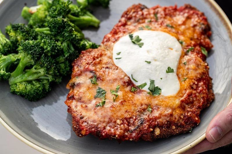 @altastrada_dc - Chicken parmesan from Alta Strada in Mount Vernon Square - The best restaurants in DC's Mount Vernon Square neighborhood