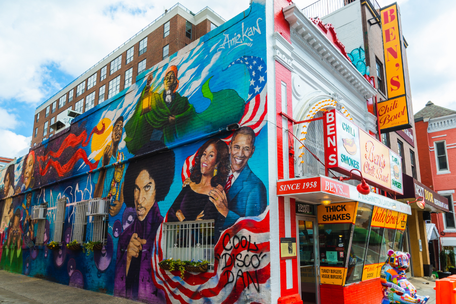 Ben's Chili Bowl U Street Mural