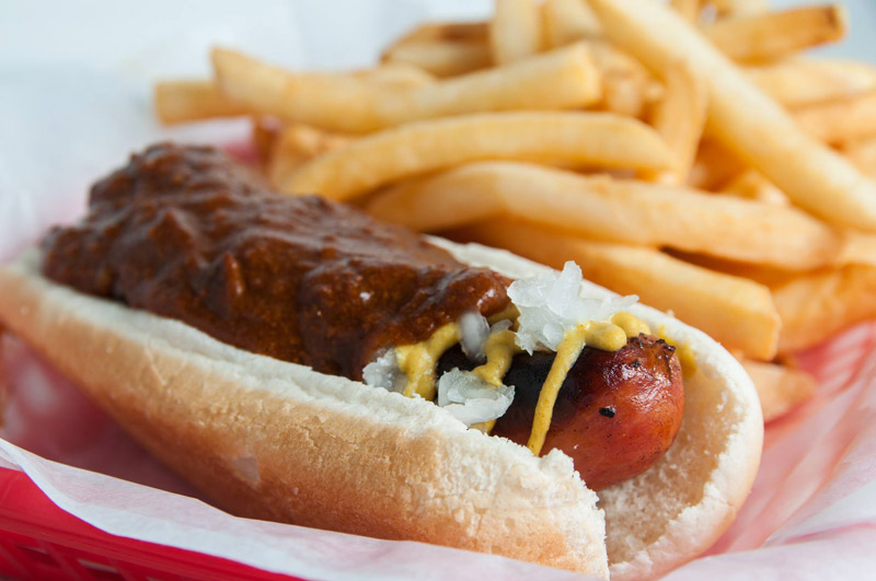 Half-smoke from Ben's Chili Bowl on U Street - Where to get the half-smoke in Washington, DC