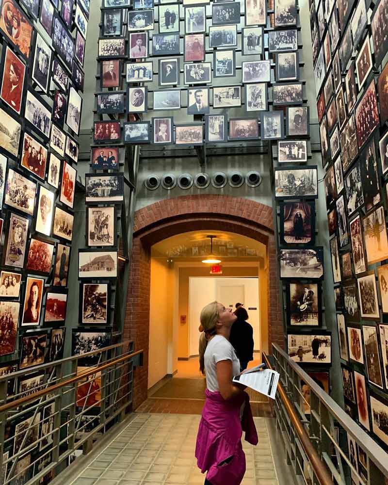 @footin_it_karen - Visitor at the United States Holocaust Memorial Museum near the National Mall in Washington, DC