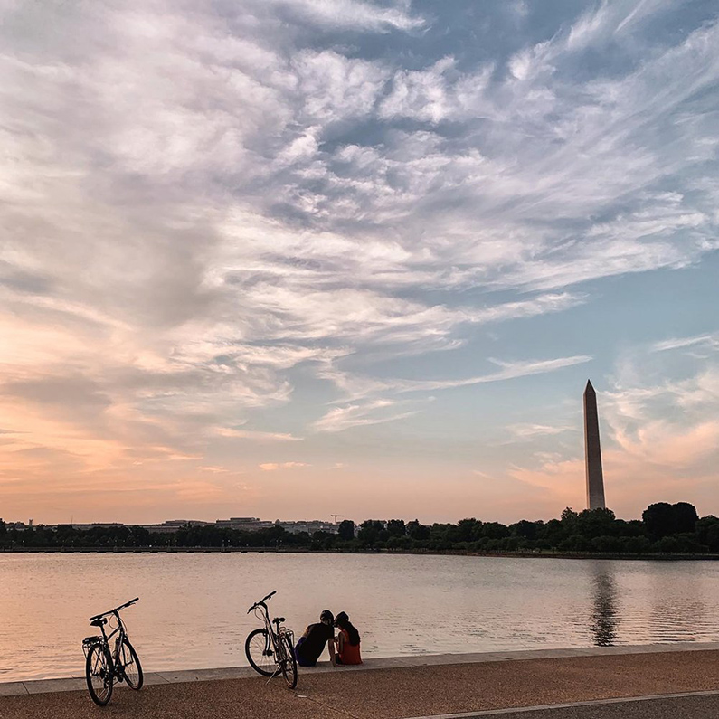 @m_mandarynka - National Monument couple biking